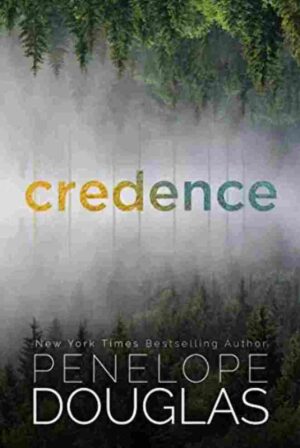 Credence book cover by Penelope Douglas, dark forbidden romance and mountain cabin novel