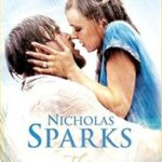 The Notebook book cover by Nicholas Sparks, classic romance novel and emotional love story