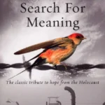 Man's Search for Meaning book cover by Viktor Frankl, Holocaust memoir and logotherapy psychology classic