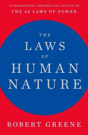 The Laws of Human Nature book cover by Robert Greene, psychology and strategy guide on human behavior