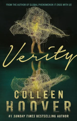Verity book cover by Colleen Hoover, psychological thriller and dark romance novel