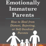 Adult Children of Emotionally Immature Parents book cover featuring a simple, symbolic design like a fractured heart mending or a person looking toward light.