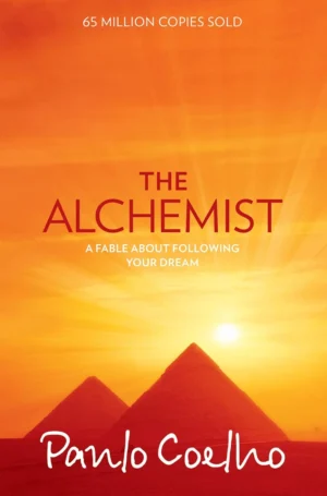 The Alchemist Special Illustrated Edition book cover by Paulo Coelho featuring a desert landscape with a sun symbol.