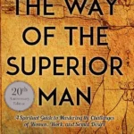 The Way of the Superior Man book cover by David Deida featuring bold, masculine design with stark typography.
