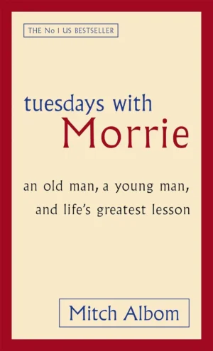 Tuesdays with Morrie book cover featuring a simple image of two chairs, representing the weekly conversations between Mitch and Morrie.